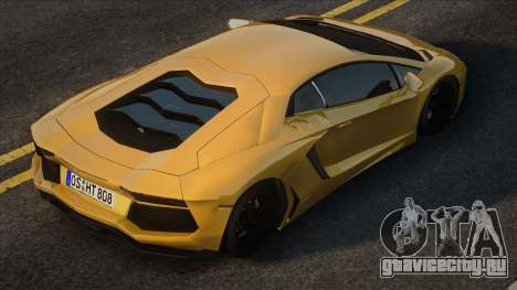 Lamborghini Aventador 2017 Yellow для GTA San Andreas