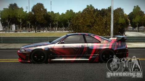 Nissan Skyline R33 GTR G-Racing S4 для GTA 4