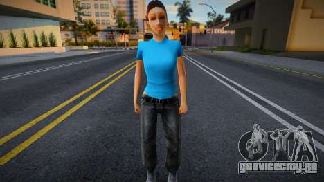 Jill 1 from Resident Evil (SA Style) для GTA San Andreas