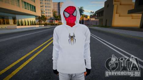 Skin Spiderman Gangster для GTA San Andreas