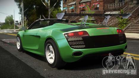Audi R8 FT Roadster для GTA 4