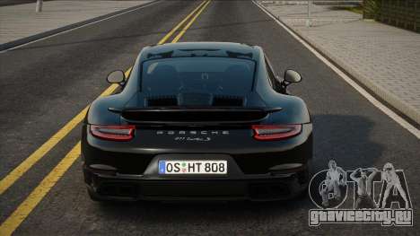 Porsche 911 Turbo S German Plate для GTA San Andreas