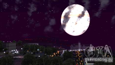 Планета Юпитер вместо луны для GTA San Andreas
