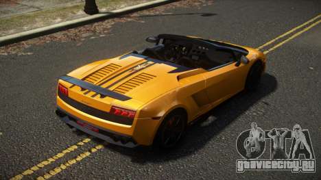 Lamborghini Gallardo LP570 Roadster для GTA 4