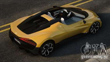 Bugatti Mistral 2023 Germany для GTA San Andreas