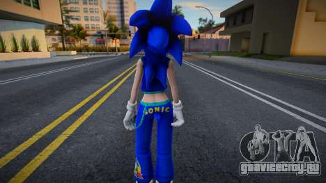 PDFT Hatsune Miku Sonic Style v1 для GTA San Andreas