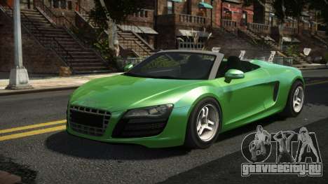 Audi R8 FT Roadster для GTA 4