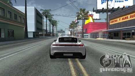 Porsche Taycan Turbo S (YuceL) для GTA San Andreas