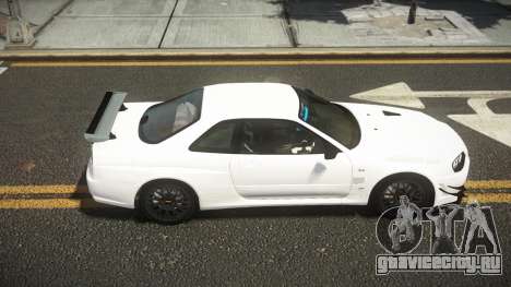 Nissan Skyline R34 GT-R LR-S для GTA 4