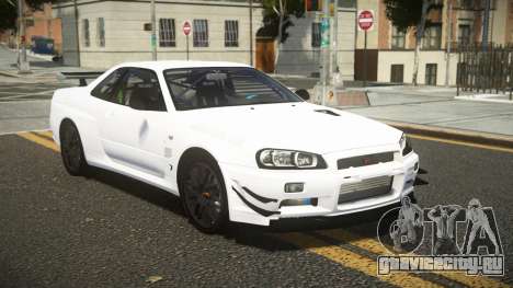 Nissan Skyline R34 GT-R LR-S для GTA 4