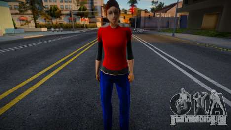 Claire 2 from Resident Evil (SA Style) для GTA San Andreas