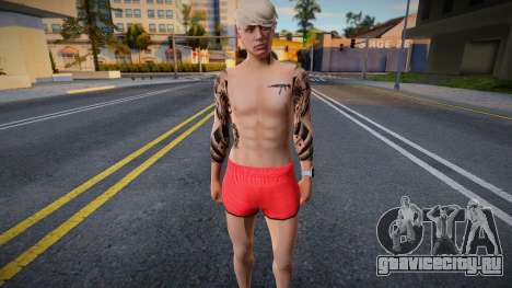 Skin Man beach v2 для GTA San Andreas