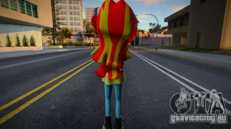 My Little Pony Sunset shimmer EQG3 Outfit для GTA San Andreas