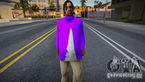 Grove ST (Ballas Outfit) v2 для GTA San Andreas