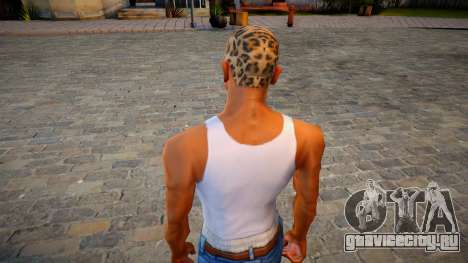 Leopard Print Hair для GTA San Andreas