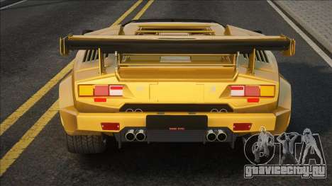 Lamborghini Countach QV [Yellow] для GTA San Andreas