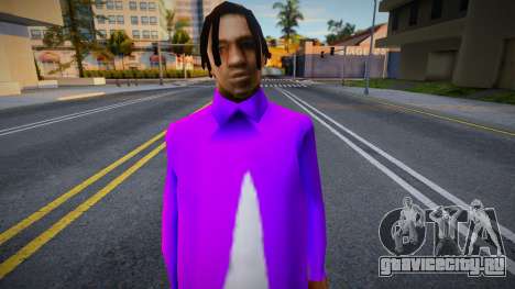 Grove ST (Ballas Outfit) v2 для GTA San Andreas