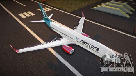 Boeing 737-800 Mexicana для GTA San Andreas