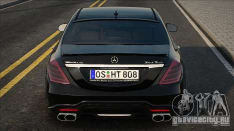 Mercedes-Benz W222 Germany Plate для GTA San Andreas