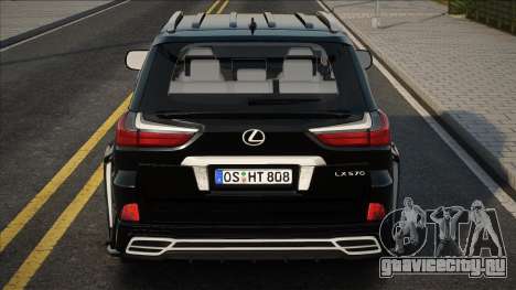 Lexus LX570 German для GTA San Andreas