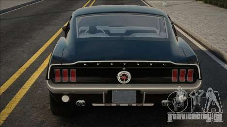 Ford Mustang [Black] для GTA San Andreas