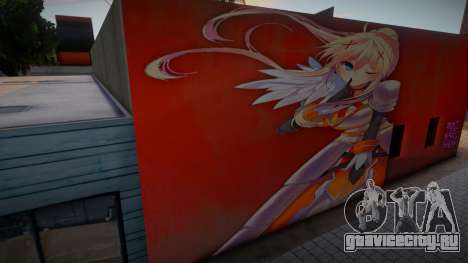 Mural Darkness Konosuba для GTA San Andreas