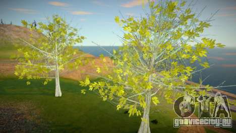 Деревья и пальмы высокого качества для GTA San Andreas