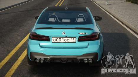 BMW M5 F90 [Blue] для GTA San Andreas