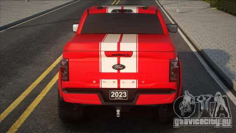 Ford F-150 Shelby 2023 Red для GTA San Andreas