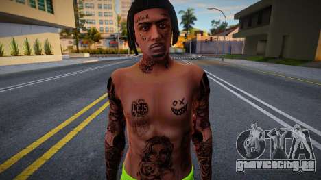 Skin Man beach v4 для GTA San Andreas