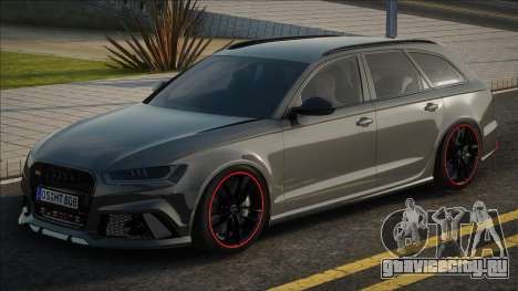 Audi RS6 [Germany] для GTA San Andreas