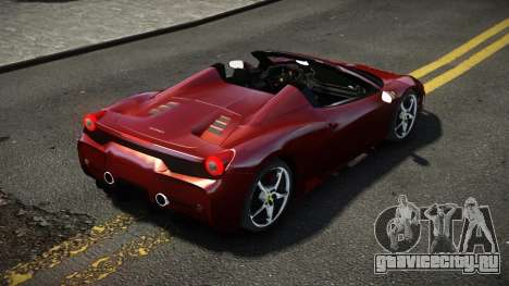 Ferrari 458 I-Roadster для GTA 4