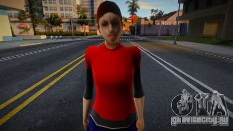 Claire 2 from Resident Evil (SA Style) для GTA San Andreas