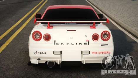 Nissan Skyline R34 Tun для GTA San Andreas