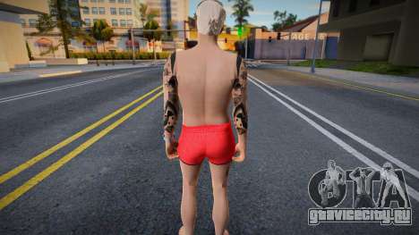 Skin Man beach v2 для GTA San Andreas