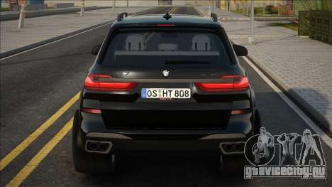 BMW X7 M60i 2023 German Plate для GTA San Andreas