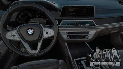 BMW i750 2017 Black для GTA San Andreas