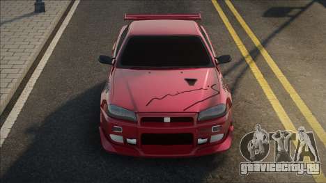 Nissan Skyline R34 [Red] для GTA San Andreas