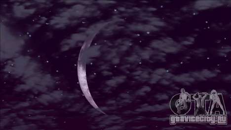 Луна-месяц вместо стандартной луны для GTA San Andreas