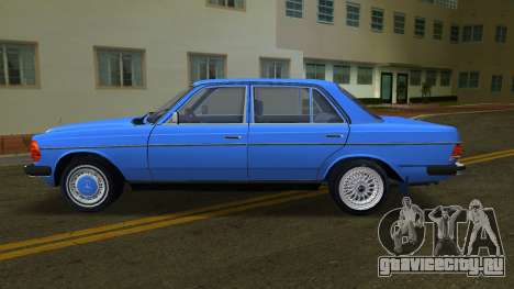 Mercedes-Benz 230 1976 Blue для GTA Vice City