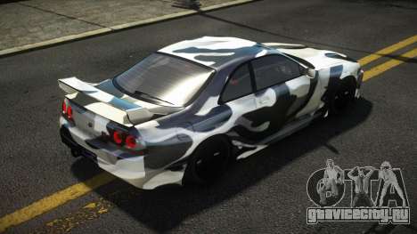 Nissan Skyline R33 GTR G-Racing S7 для GTA 4