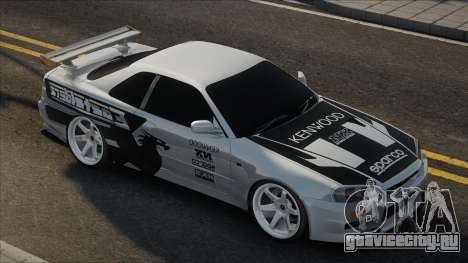 Nissan Skyline R34 [White] для GTA San Andreas