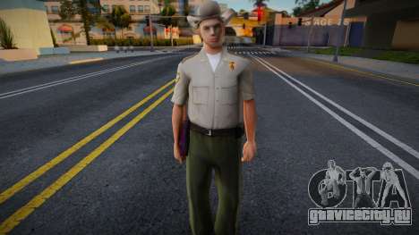 Стандартный HD коп 2 для GTA San Andreas
