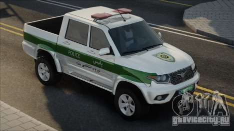 UAZ Patriot Pickup Police для GTA San Andreas