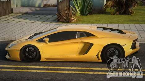 Lamborghini Aventador 2017 Yellow для GTA San Andreas