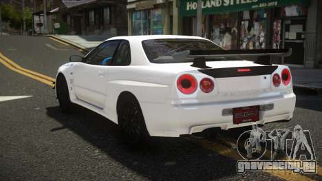 Nissan Skyline R34 GT-R LR-S для GTA 4