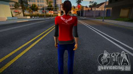 Claire 2 from Resident Evil (SA Style) для GTA San Andreas