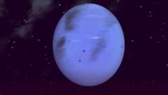 Планета Нептун вместо луны для GTA San Andreas
