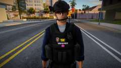 RETEXTURE BY AMIINATORE SWAT SFPD для GTA San Andreas