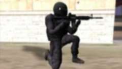 Black Soldier New Skin для GTA San Andreas